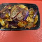 Best Roast Pork w. Eggplant In Garlic Sc. in New York, NY